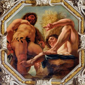 Leo, from the Signs of the Zodiac by Jacob Jordaens